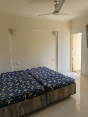 Bedroom in 3 BHK Apartment at Omega Residency, Wakad – for Rent