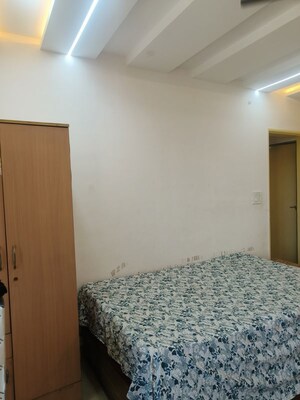 Bedroom in 3 BHK Apartment at Manav Silver Skyscapes, Wakad – for Rent