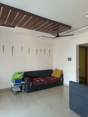 Bedroom in 3 BHK Apartment at Manav Silver Skyscapes, Wakad – for Rent