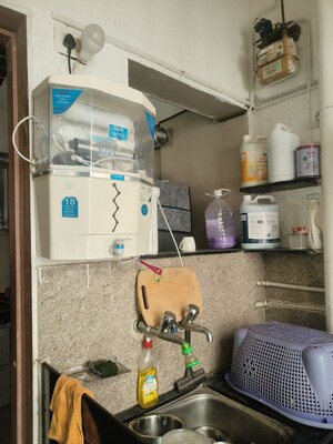 Kitchen in 3 BHK Apartment at Manav Silver Skyscapes, Wakad – for Rent