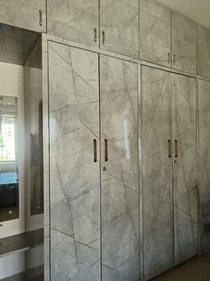 Bathroom in 3 BHK Apartment at Manav Silver Skyscapes, Wakad – for Rent