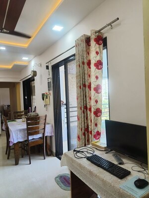 Bedroom in 3 BHK Apartment at Manav Silver Skyscapes, Wakad – for Rent