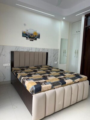 Bedroom in 1 BHK Builder Floor at Ansal Sushant Apartments, Sushant Lok I – for Rent