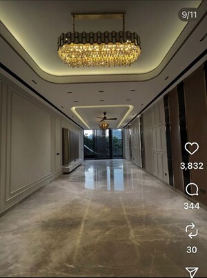 Building Lobby in 4 BHK Independent House at Chanakyapuri – for Sale