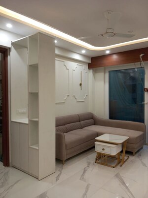 Living Room in 3.5 BHK Apartment at Smart World Gems, Sector 89 – for Rent