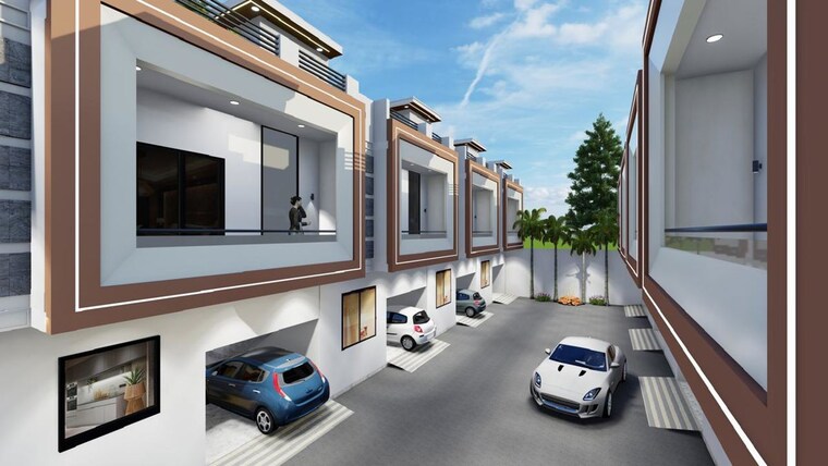 Exterior View, godrej-majesty 3 Bedroom 1754 Sq.Ft. Apartment In Sector 12 Greater Noida Greater Noida 10234464