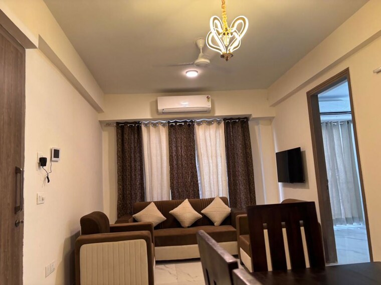 Living Room, smart-world-gems 3.5 Bedroom 1600 Sq.Ft. Apartment In Sector 89 Gurgaon 10234493