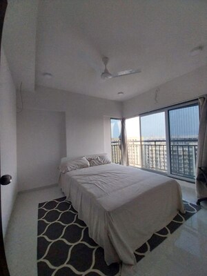 Bedroom in 2 BHK Apartment at Gagangiri Gagan 138, Kurla – for Rent