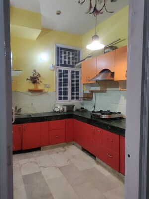 Kitchen in 2 BHK Apartment at Shipra Regalia Heights, Vaibhav Khand – for Rent