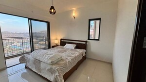 Bedroom in 4 BHK Apartment at Shapoorji Pallonji Vanaha Golfland, Bavdhan – for Rent