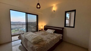Bedroom in 4 BHK Apartment at Shapoorji Pallonji Vanaha Golfland, Bavdhan – for Rent