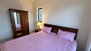Bedroom in 4 BHK Apartment at Shapoorji Pallonji Vanaha Golfland, Bavdhan – for Rent