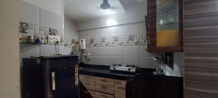 Kitchen, dynamic-crest 1 Bedroom 435 Sq.Ft. Apartment In Shilphata Thane 10234547
