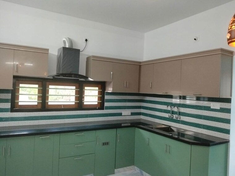 Kitchen, nettayam 4 Bedroom 1800 Sq.Ft. Independent House In Nettayam Thiruvananthapuram 10234548