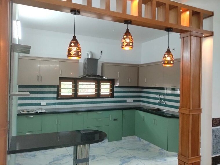 Kitchen, nettayam 4 Bedroom 1800 Sq.Ft. Independent House In Nettayam Thiruvananthapuram 10234548