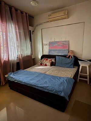 Bedroom in 1 BHK Apartment at Lokhandwala Spring Grove, Kandivali East – for Rent