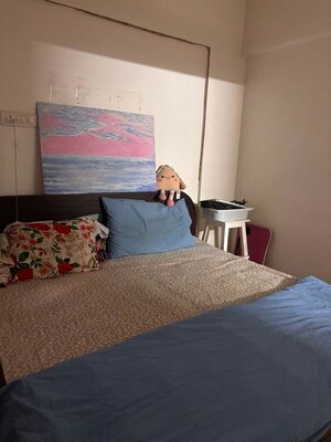 Bedroom in 1 BHK Apartment at Lokhandwala Spring Grove, Kandivali East – for Rent