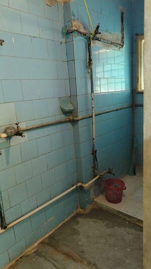 Bathroom in 1.5 BHK Apartment at Pratiraksha Nagar CHS, Santacruz East – for Rent