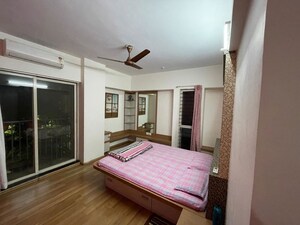 Bedroom in 3 BHK Apartment at Venkateshwara Mirabel, Baner – for Rent