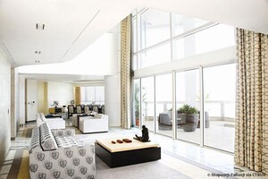 Living Room in 4 BHK Apartment at S D The Imperial Edge, Tardeo – for Sale