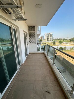 Balcony in 3 BHK Apartment at Shree Vardhman Victoria, Sector 70 – for Rent
