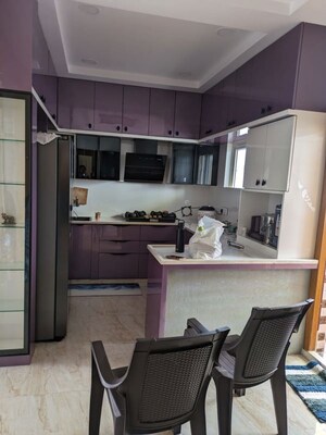 Kitchen in 3 BHK Apartment at Ashtavinayak Residency Vikash Nagar, Bhel – for Sale