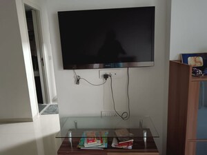 Living Room in 2 BHK Apartment at Narang Rozanne by Courtyard, Pokhran Road No Two – for Rent