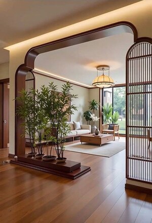 Living Room in 2 BHK Villa at Mulabagilu – for Sale