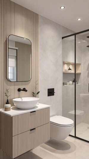 Bathroom in 3 BHK Villa at Mulabagilu – for Sale