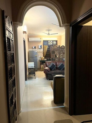 Living Room in  Builder Floor at DLF Atria, Dlf Phase ii – for Rent