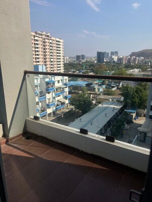 Swimming Pool in 3 BHK Apartment at RR Lunkad 66 Avenue, Pimple Nilakh – for Rent