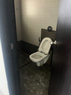 Bathroom in 3 BHK Apartment at RR Lunkad 66 Avenue, Pimple Nilakh – for Rent