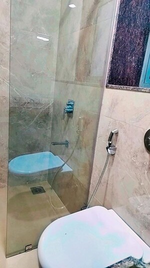 Bathroom in 2.5 BHK Apartment at Amanora Future Towers, Hadapsar – for Rent