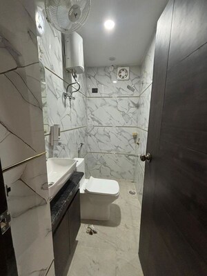Bathroom in 5 BHK Apartment at Saket – for Rent