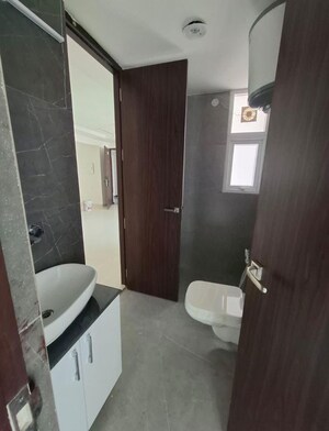 Bathroom in 3 BHK Apartment at Hermitage Centralis, Vip Road – for Rent