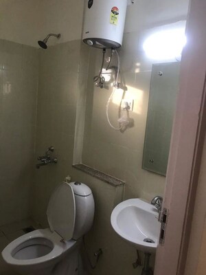Bathroom in 2 BHK Builder Floor at Vatika India Next Floors, Sector 82 – for Rent