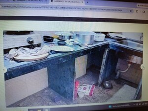 Kitchen in 3 BHK Apartment at Skyline Viha Wing B, Vidyavihar West – for Sale