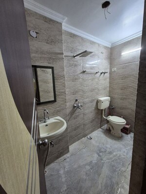 Bathroom in 2 BHK Builder Floor at Saket – for Rent