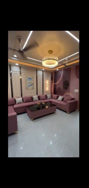 Living Room in 3 BHK Builder Floor at Dwarka – for Sale