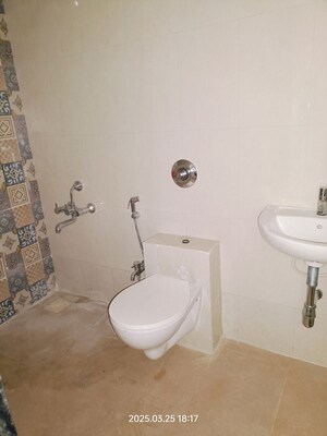Bathroom in 1 BHK Apartment at Saheel Itrend Waterfront, Ravet – for Rent