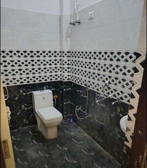 Washroom in 3 BHK Apartment at Rishita Manhattan, Gomti Nagar – for Rent