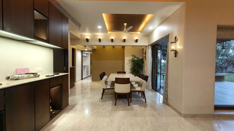Living Room, kumar-peninsula 6 Bedroom 6819 Sq.Ft. Apartment In Baner Pune 10235048