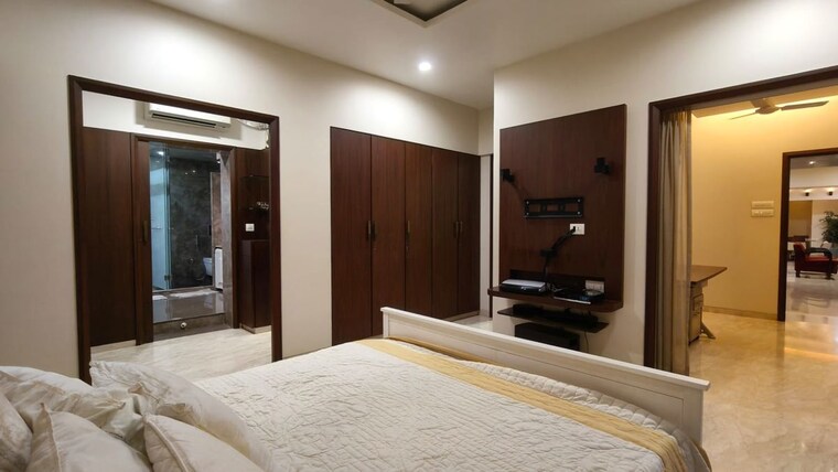 Bedroom, kumar-peninsula 6 Bedroom 6819 Sq.Ft. Apartment In Baner Pune 10235048