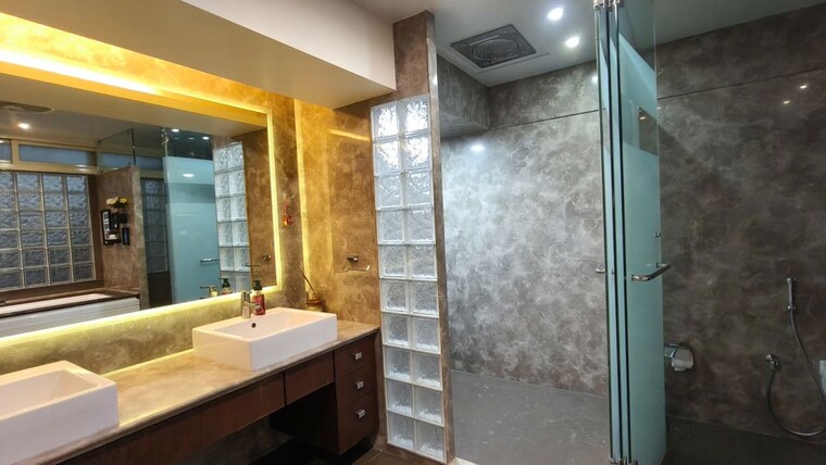 Living Room, kumar-peninsula 6 Bedroom 6819 Sq.Ft. Apartment In Baner Pune 10235048