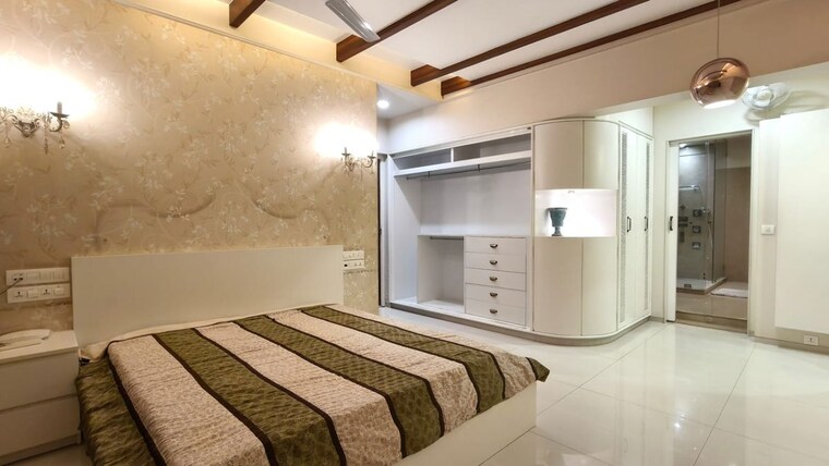 Living Room, kumar-peninsula 6 Bedroom 6819 Sq.Ft. Apartment In Baner Pune 10235048