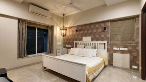 Bedroom in 6 BHK Apartment at Kumar Peninsula, Baner – for Sale