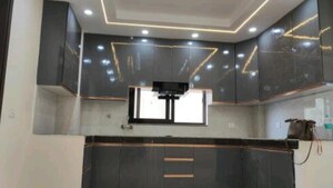 Kitchen in 3 BHK Apartment at Shalimar Emerald, Butler Colony – for Rent
