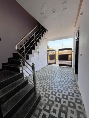 Staircase in 3 BHK Independent House at Jankipuram Extension – for Sale