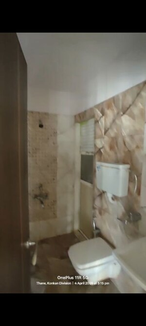 Bathroom in 1 BHK Apartment at Rosa Gardenia, Ghodbunder Road – for Rent