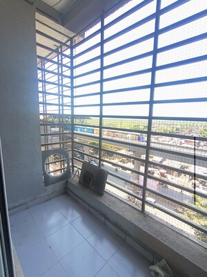 Balcony in 3 BHK Apartment at Avirahi Homes, Borivali West – for Rent